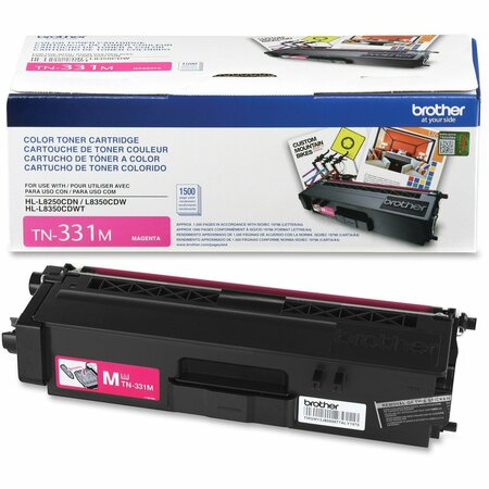 BROTHER INTERNATIONAL Magenta Toner Cartridge TN331M